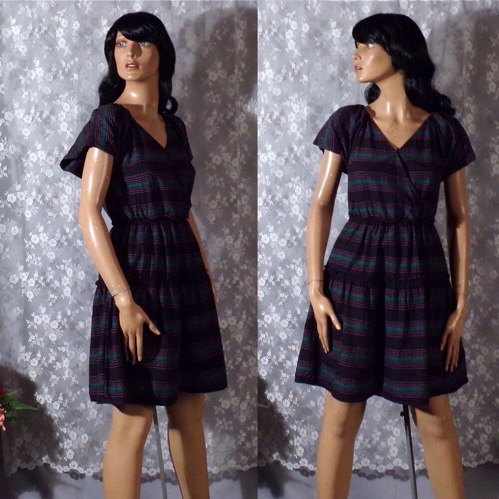 Wrangler Retro Dress Size Small Western Cowgirl 1940s Style Summer Midi